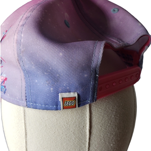 Lego Movie 2 Girls Character Graphic Systar System Ombre Tiedye Stars Ballcap OS - Picture 12 of 14
